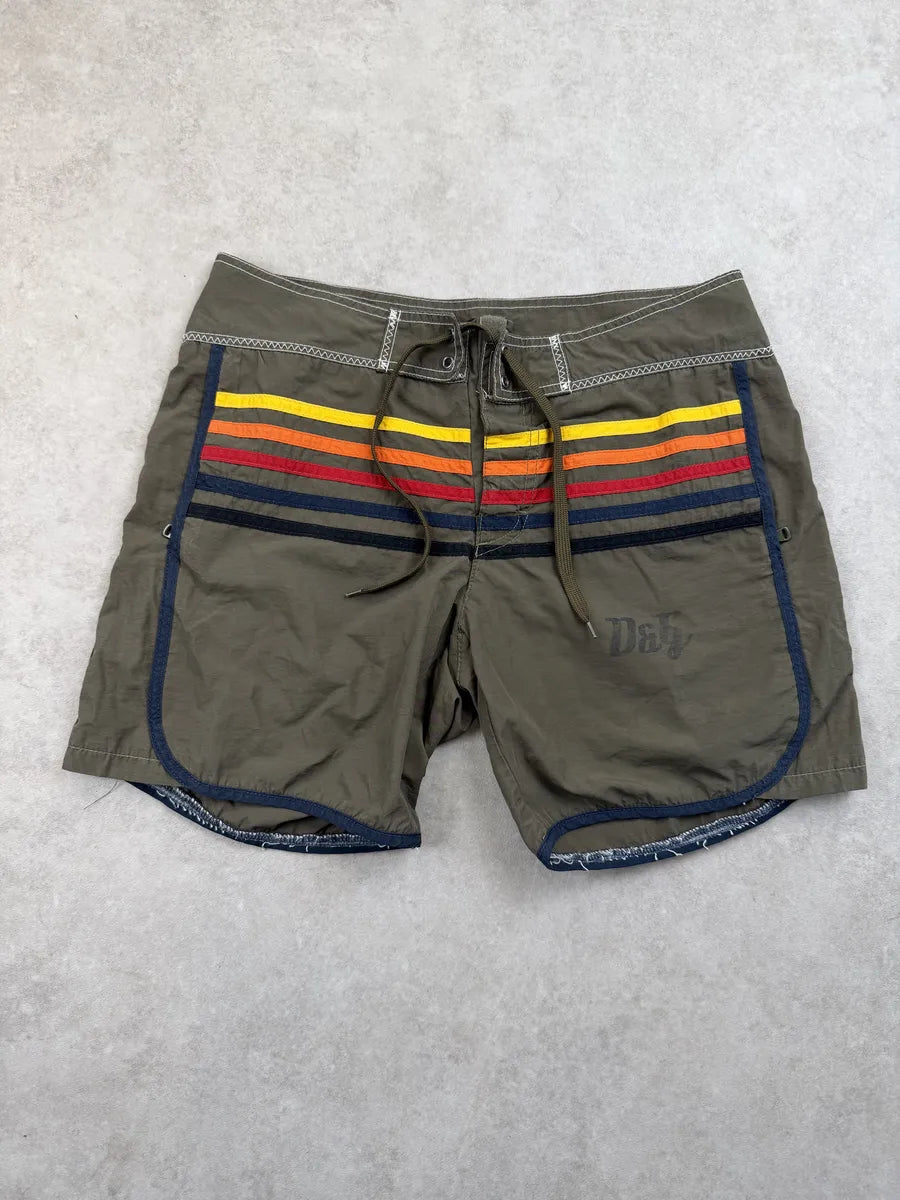 SS2006 Dolce & Gabbana Khaki Swimwear Shorts vWZMLJr 0