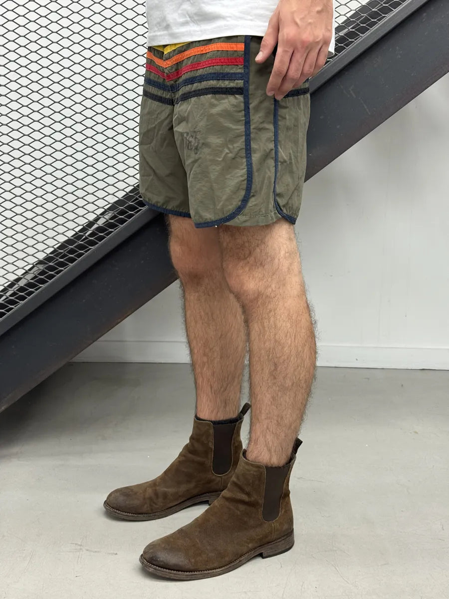 SS2006 Dolce & Gabbana Khaki Swimwear Shorts vWZMLJr 3