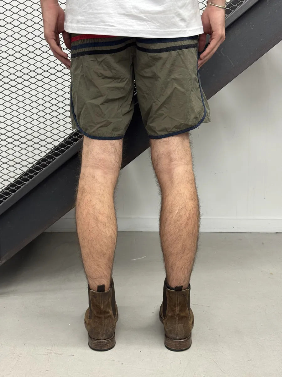 SS2006 Dolce & Gabbana Khaki Swimwear Shorts vWZMLJr 4