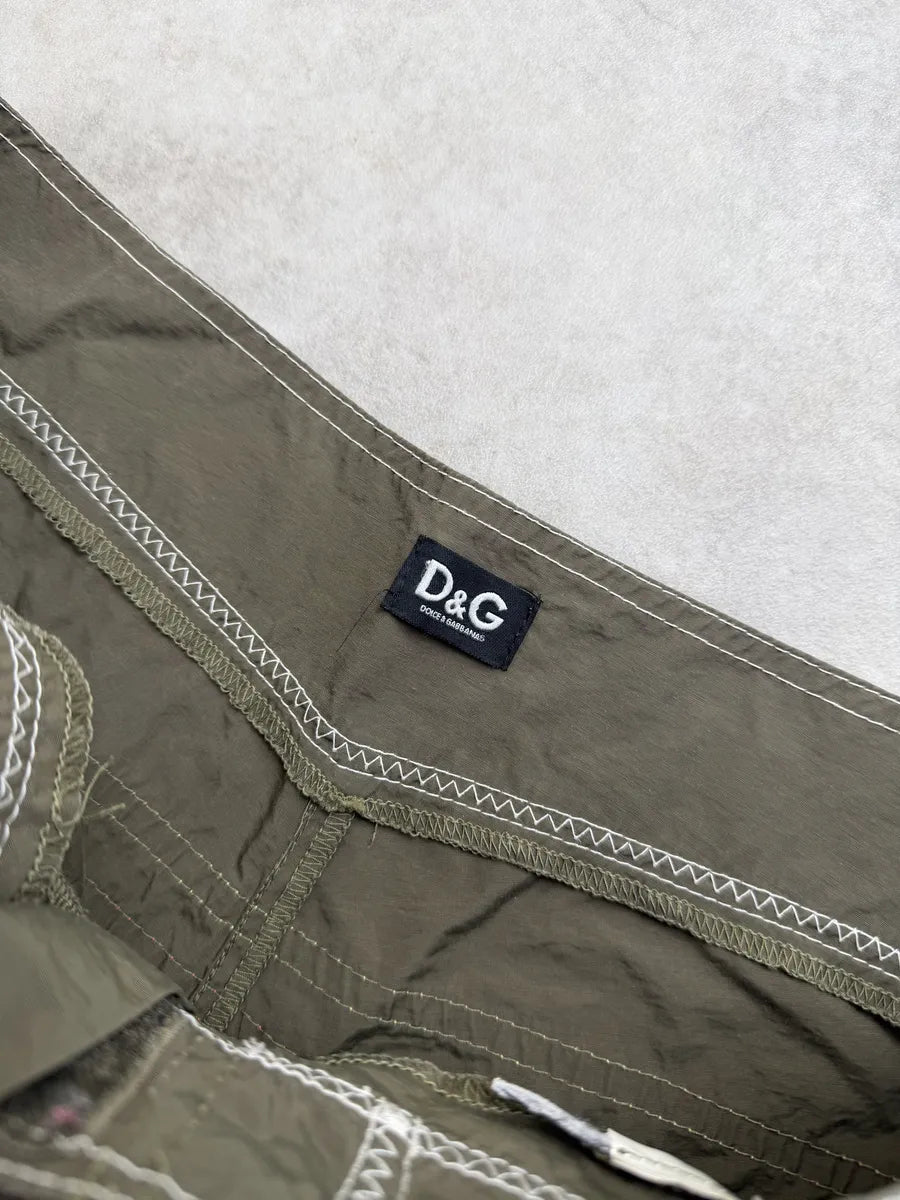 SS2006 Dolce & Gabbana Khaki Swimwear Shorts vWZMLJr 8
