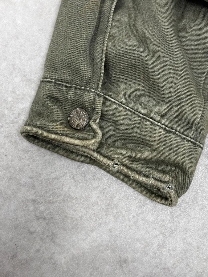 AW2006 Dolce & Gabbana Military Green Cargo Jacket nyzmqHk 10