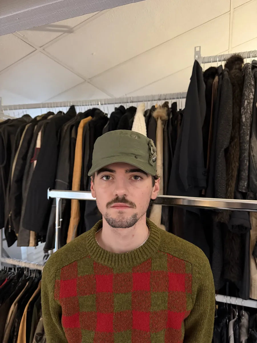 SS2006 Dolce & Gabbana Utility Green Military Cap NqzanqM 7