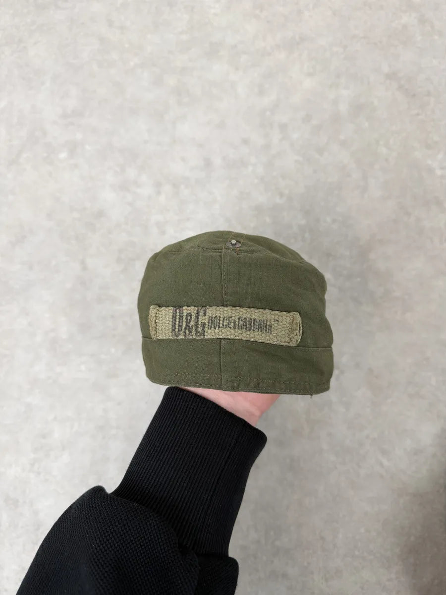 SS2006 Dolce & Gabbana Utility Green Military Cap XxSrSRc 7