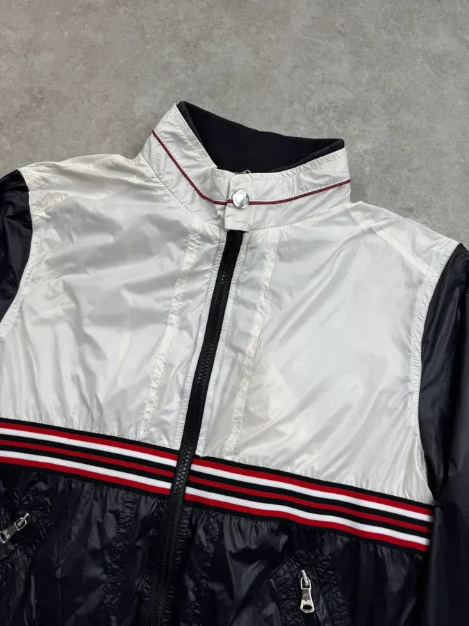 SS2006 Dolce & Gabbana Navy & White Nylon Sport Jacket zqloKqF 4