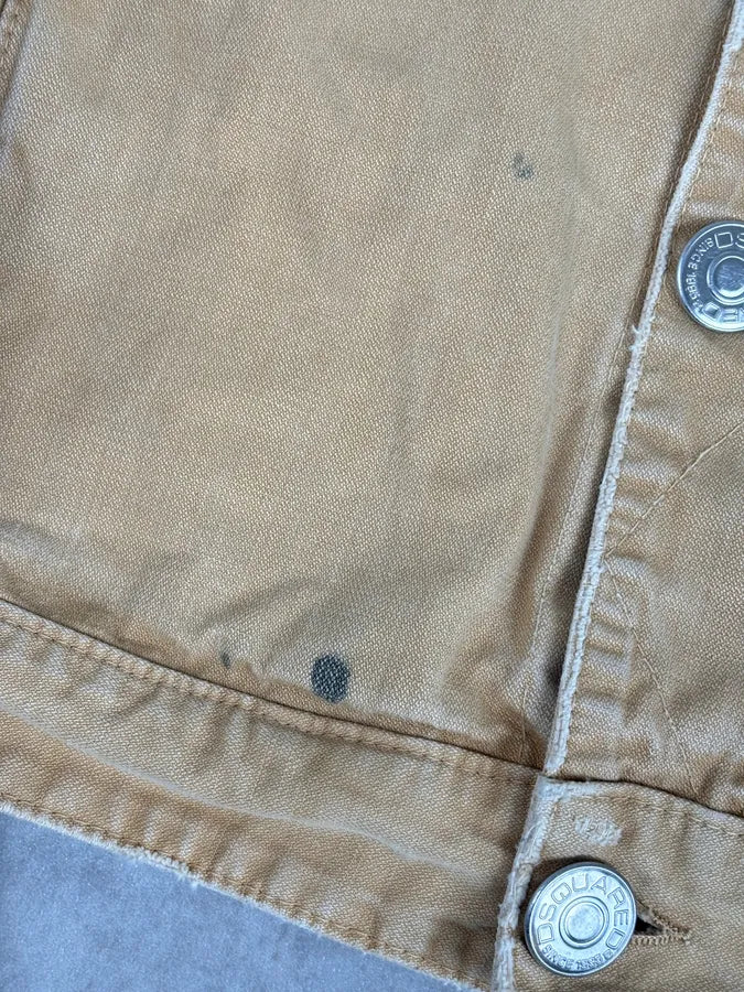 SS2006 Dsquared2 Beige Trucker Jacket TkgevHb 11