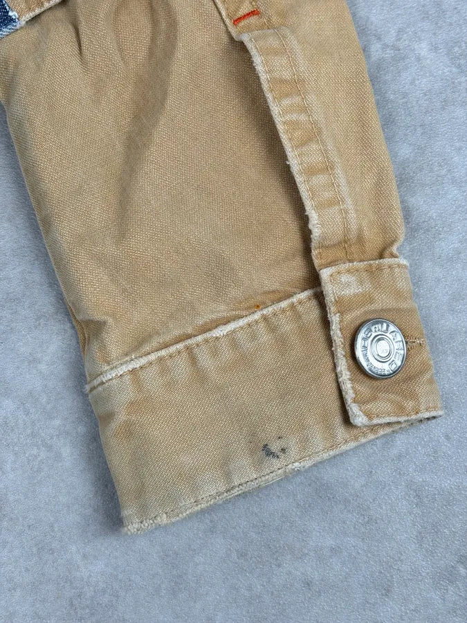 SS2006 Dsquared2 Beige Trucker Jacket TkgevHb 10