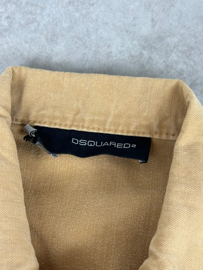 SS2006 Dsquared2 Beige Trucker Jacket TkgevHb 13