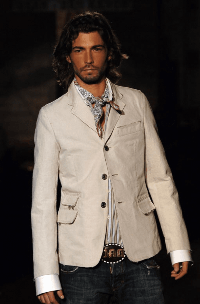 SS2006 Dsquared2 Brown Leather Logo Belt dcCWgxR 1