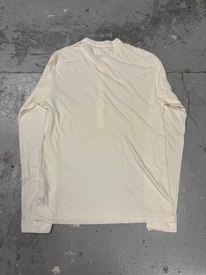 SS2006 Maison Margiela White Henley Shirt nwBaSHi 4