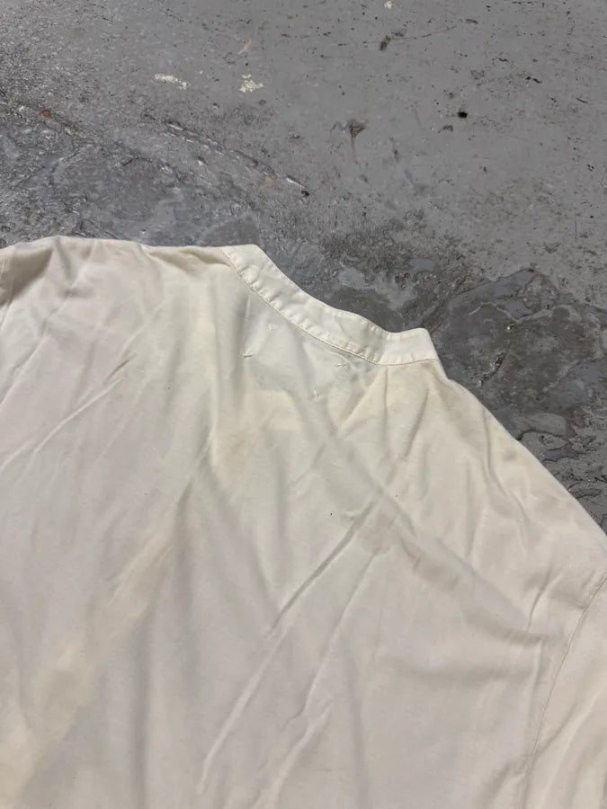 SS2006 Maison Margiela White Henley Shirt nwBaSHi 5