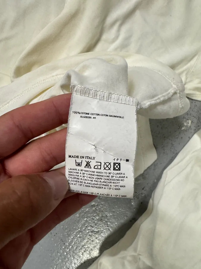 SS2006 Maison Margiela White Henley Shirt nwBaSHi 8