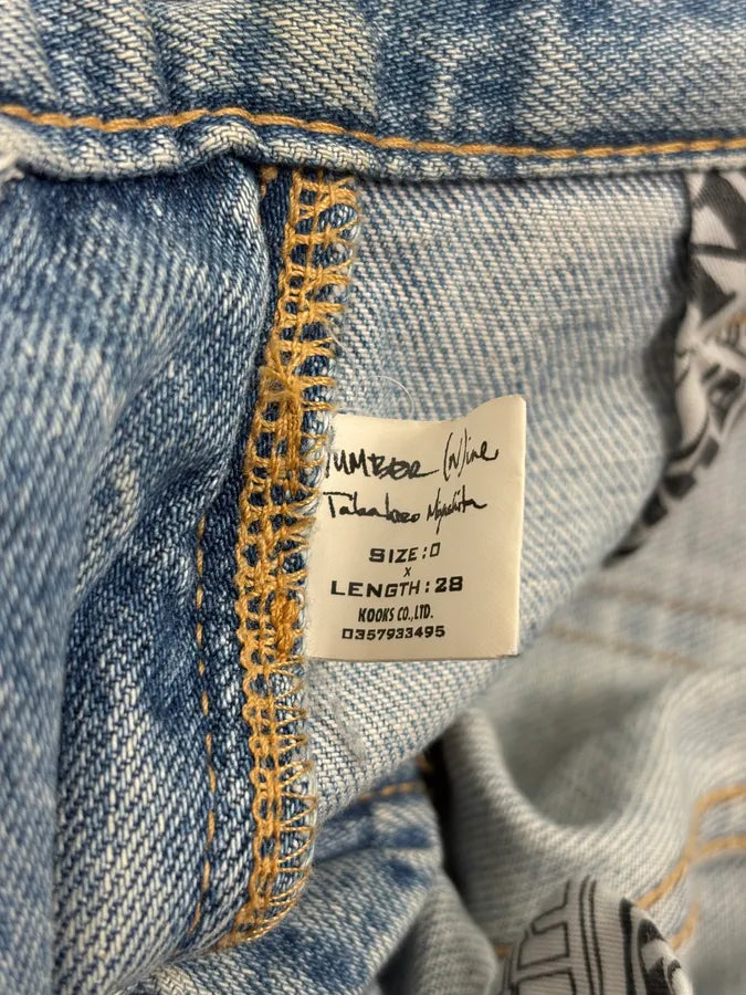 SS2006 Number (N)ine Paint Splatter Denim Jeans  LcjSjtC 12