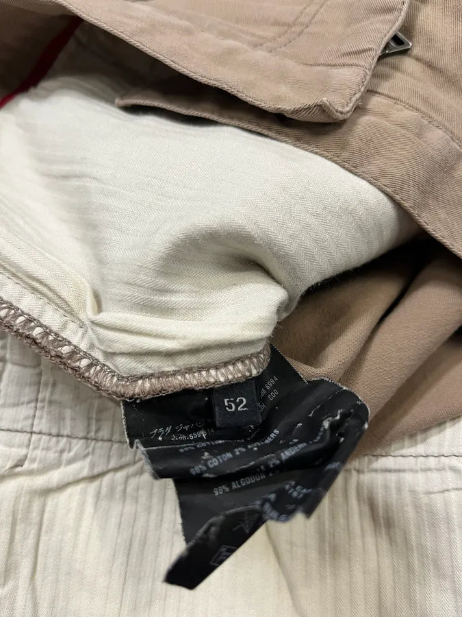 SS2006 Prada Beige Relaxed Regular Pants (M/L) diMsItT 11