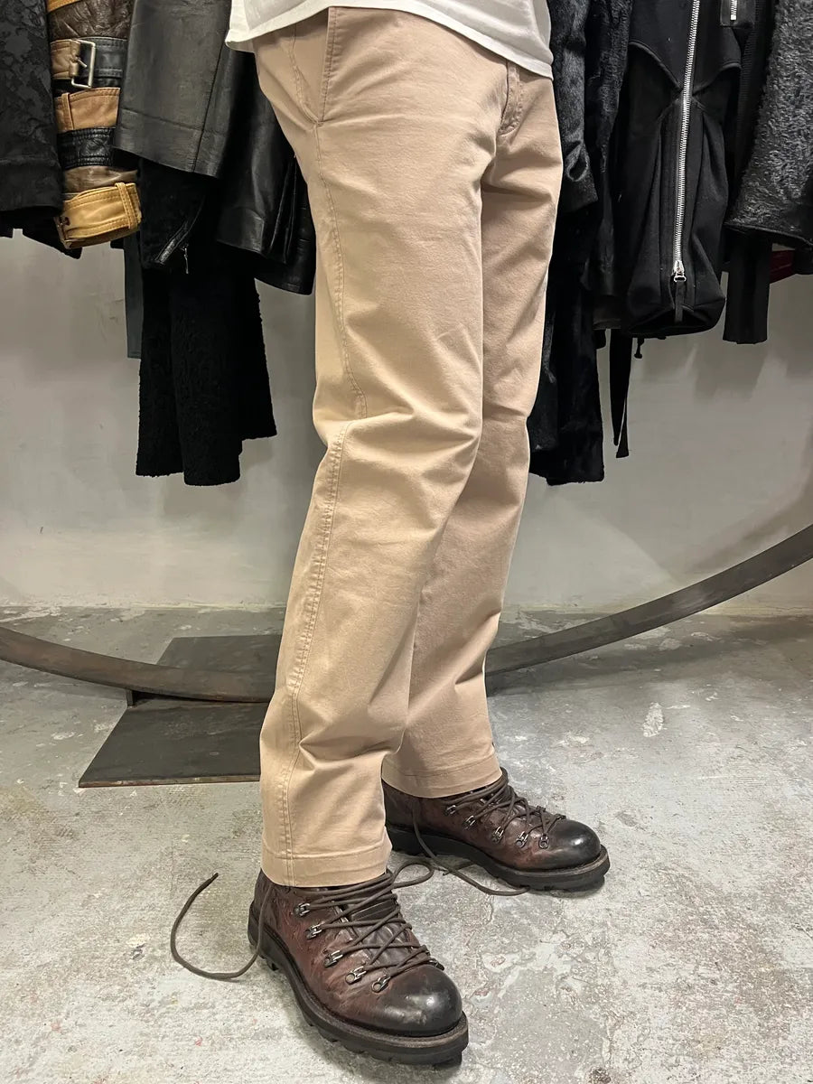 SS2006 Prada Beige Relaxed Regular Pants (M/L) diMsItT 2