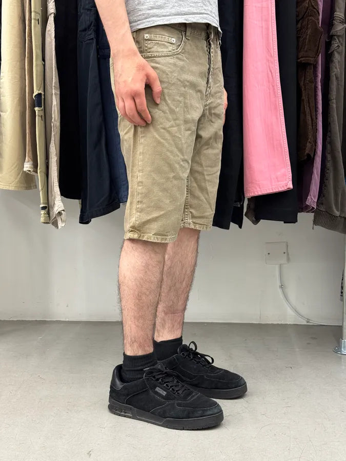 SS2006 Prada Beige Relaxed Shorts MQfrbHw 1