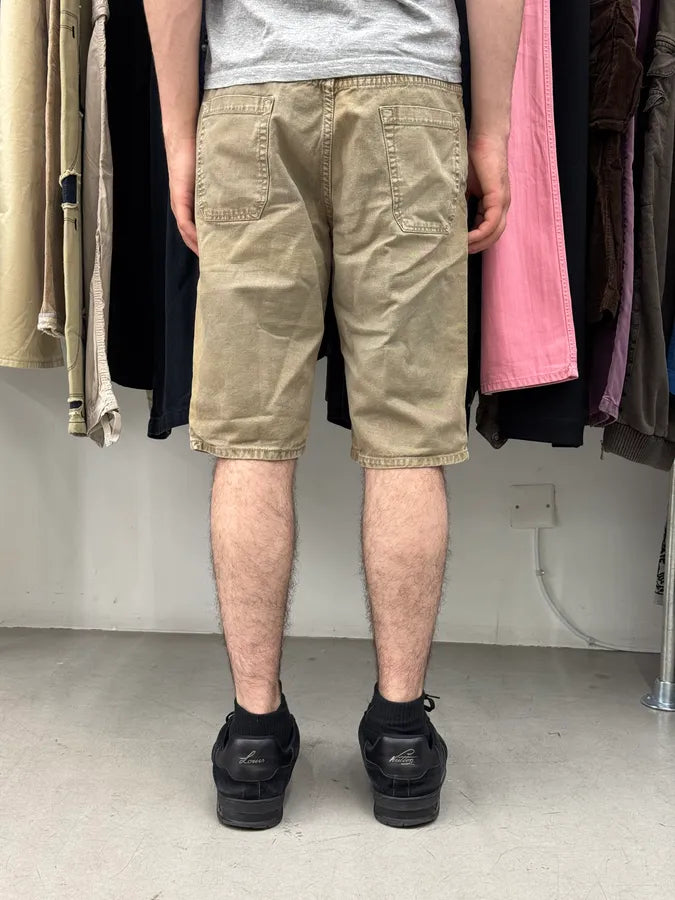 SS2006 Prada Beige Relaxed Shorts MQfrbHw 2