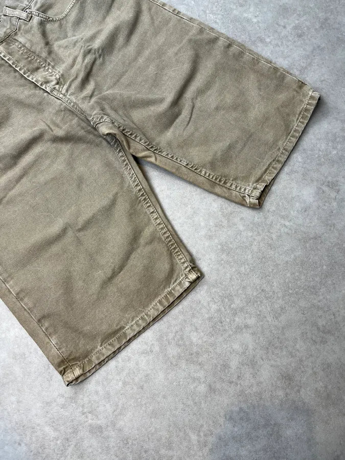 SS2006 Prada Beige Relaxed Shorts MQfrbHw 5