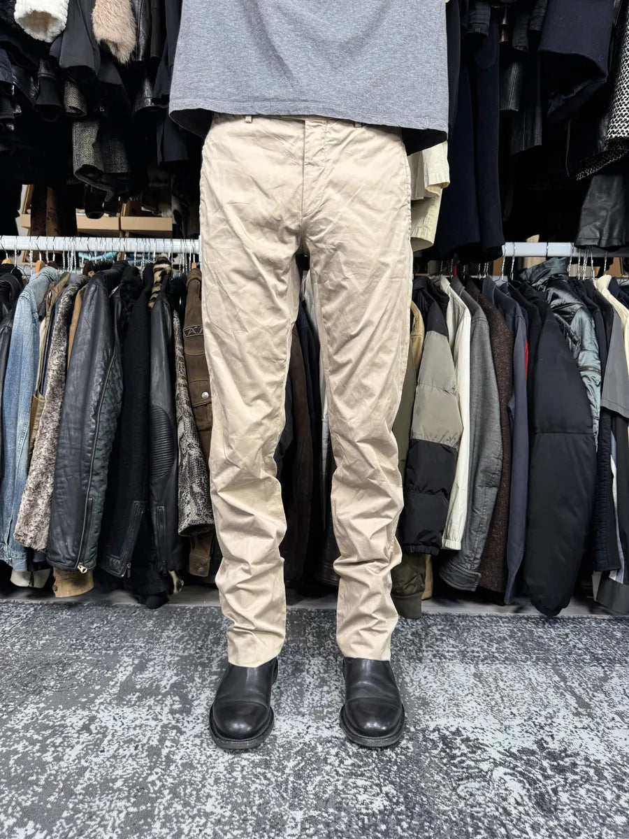 SS2006 Prada Beige Straight Chino Pants JTfTaHE 2