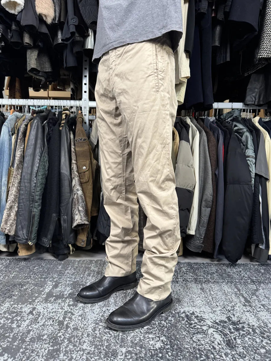 SS2006 Prada Beige Straight Chino Pants JTfTaHE 3