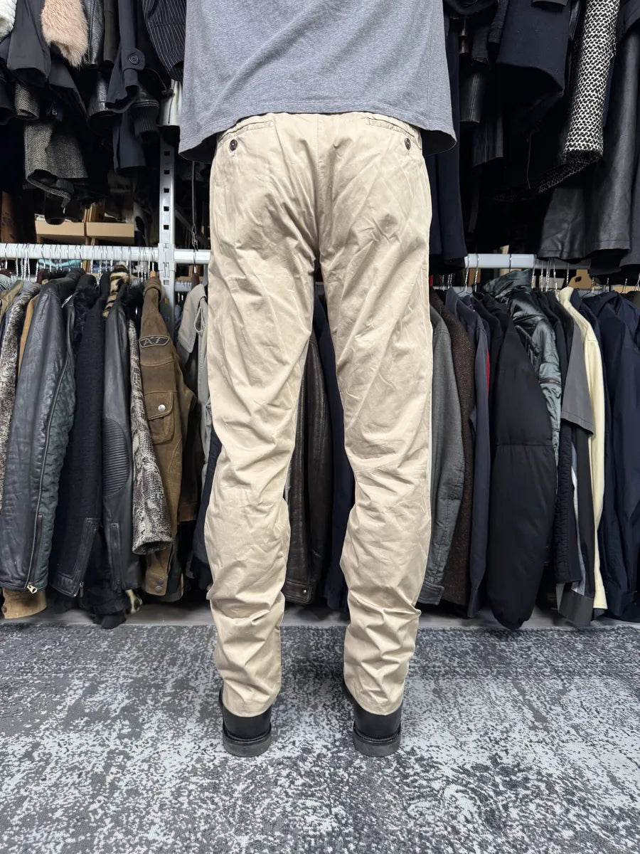 SS2006 Prada Beige Straight Chino Pants JTfTaHE 4