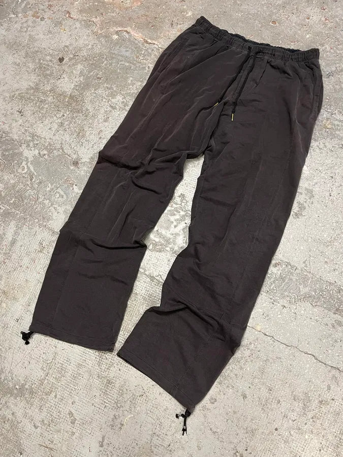 SS2006 Yohji Yamamoto Y-3 Adidas Faded Black Sweatpant (L/XL) LTGeuyl 3