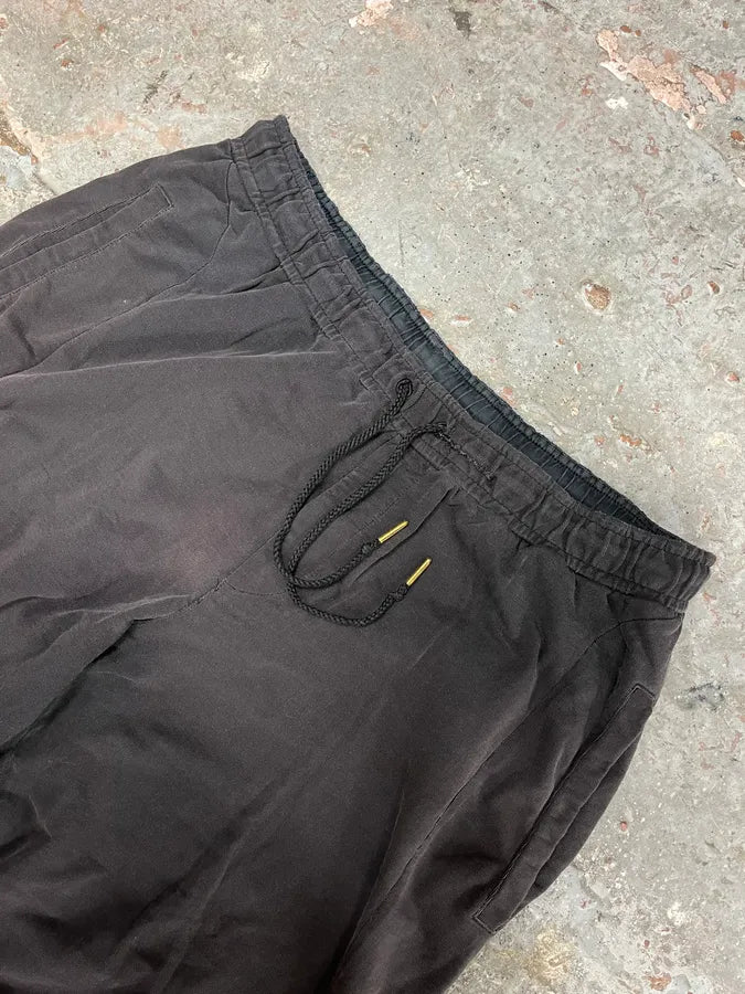 SS2006 Yohji Yamamoto Y-3 Adidas Faded Black Sweatpant (L/XL) LTGeuyl 6