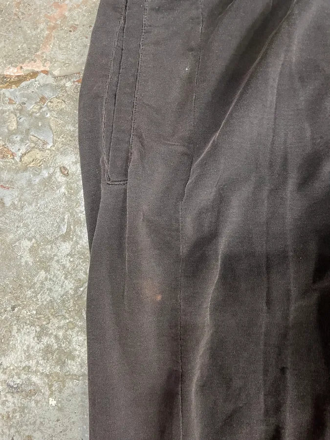 SS2006 Yohji Yamamoto Y-3 Adidas Faded Black Sweatpant (L/XL) LTGeuyl 9