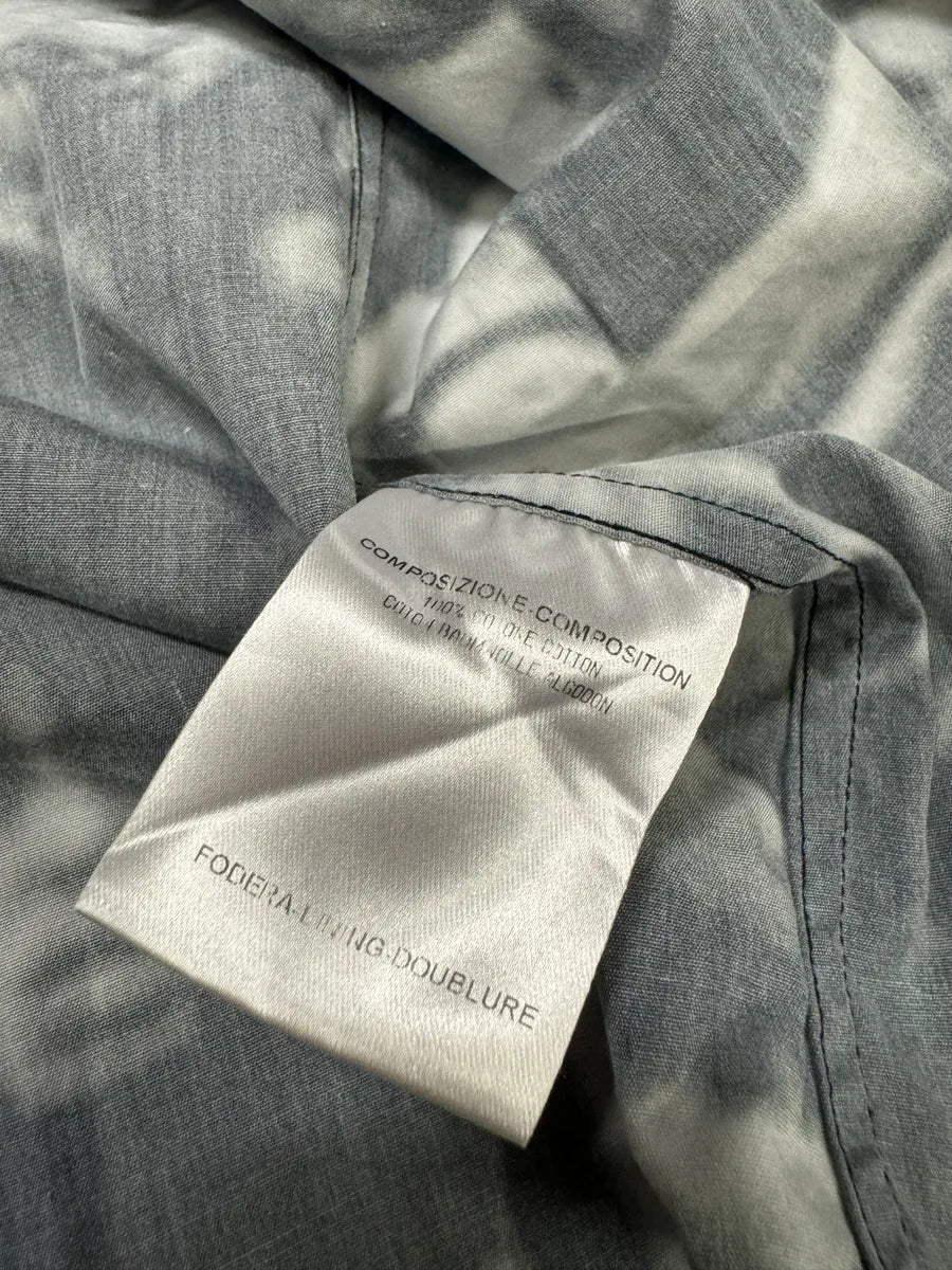 SS2006 Yves Saint Laurent Black & White Crowd Human Shirt gECnZvT 9