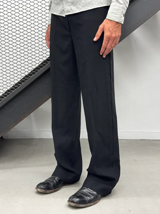 SS2007 Balenciaga Black Marinière Belt Classy Pants By Nicolas Ghesquière  OClwKDt 2