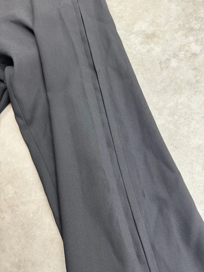 SS2007 Balenciaga Black Marinière Belt Classy Pants By Nicolas Ghesquière  OClwKDt 7