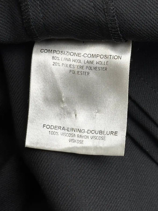 SS2007 Balenciaga Black Marinière Belt Classy Pants By Nicolas Ghesquière  OClwKDt 12