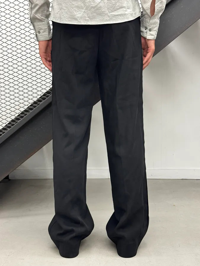 SS2007 Balenciaga Black Marinière Belt Classy Pants By Nicolas Ghesquière  OClwKDt 1