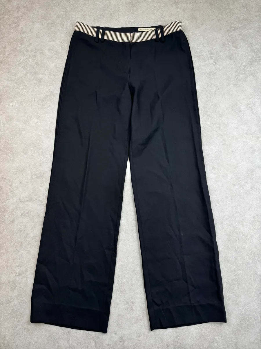 SS2007 Balenciaga Black Marinière Belt Classy Pants By Nicolas Ghesquière  OClwKDt 3
