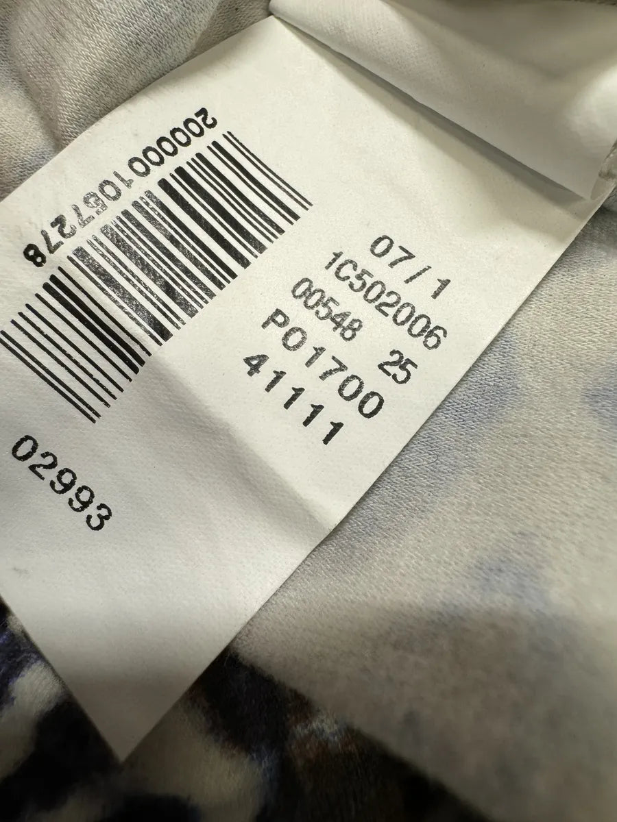 SS2007 Cavalli Hallucination Blue & Brown Pixel T-Shirt dZKzMhP 6