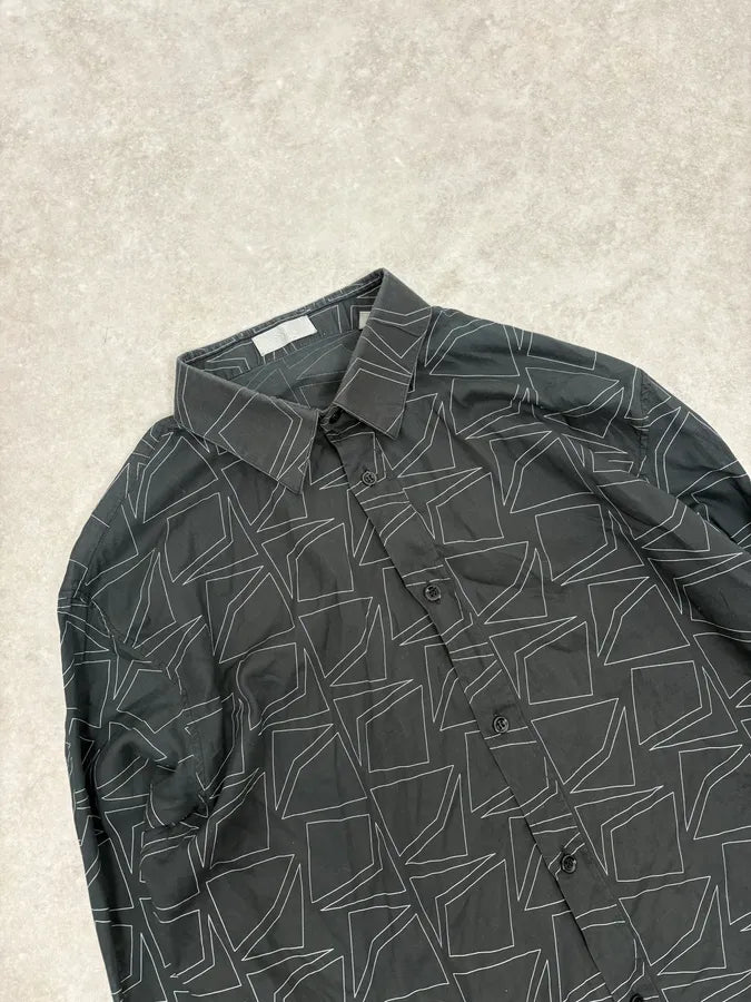 SS2007 Dior Black Stars Shirt qHbHLQd 4