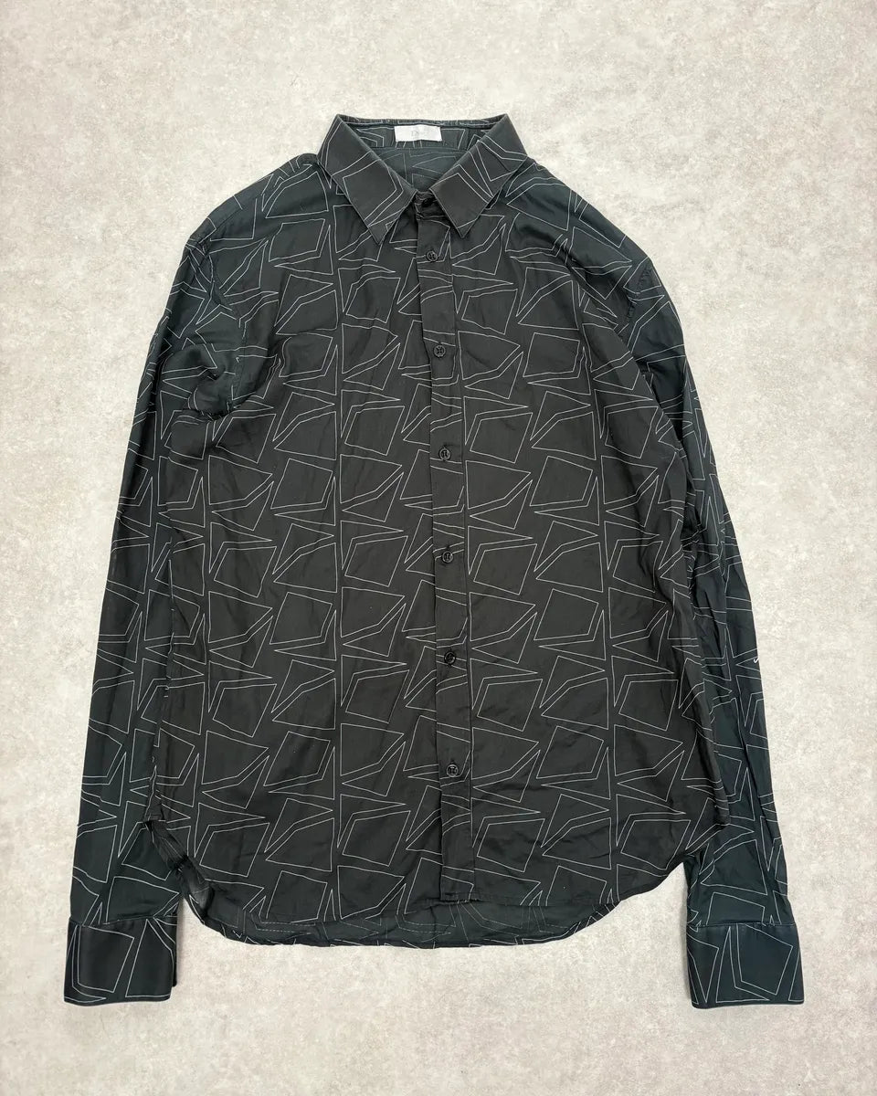 SS2007 Dior Black Stars Shirt qHbHLQd 0