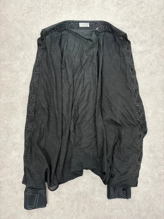 SS2007 Dior Black Stars Shirt qHbHLQd 6