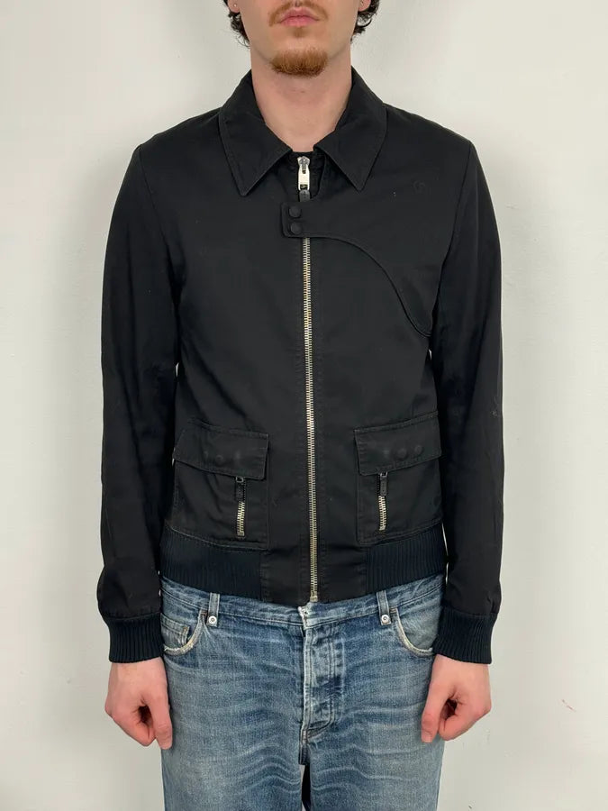 SS2007 Dior Homme Black Snap Panel Cargo Jacket by Hedi Slimane YQGzmQi 1
