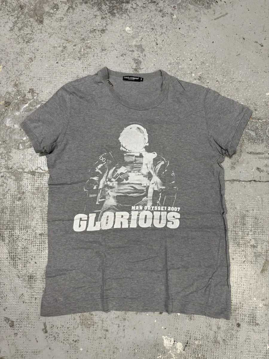 SS2007 Dolce & Gabbana Grey Odyssey T-Shirt hnrOAcZ 0