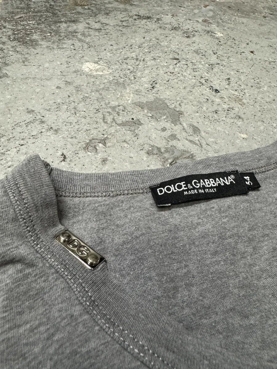SS2007 Dolce & Gabbana Grey Odyssey T-Shirt hnrOAcZ 6