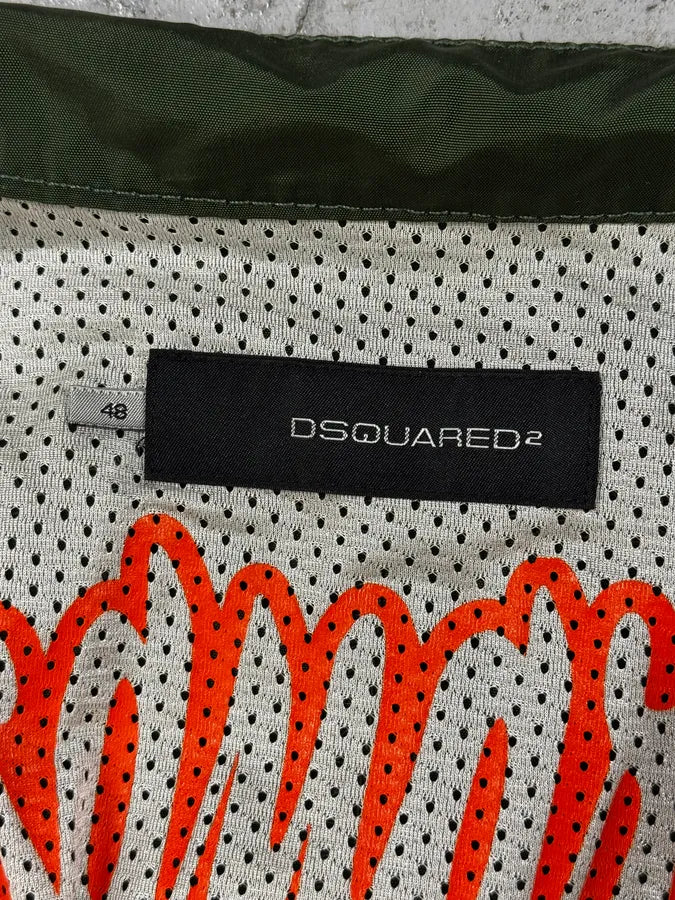 SS2007 Dsquared2 Green Cargo Utility Jacket WcDmxDz 6