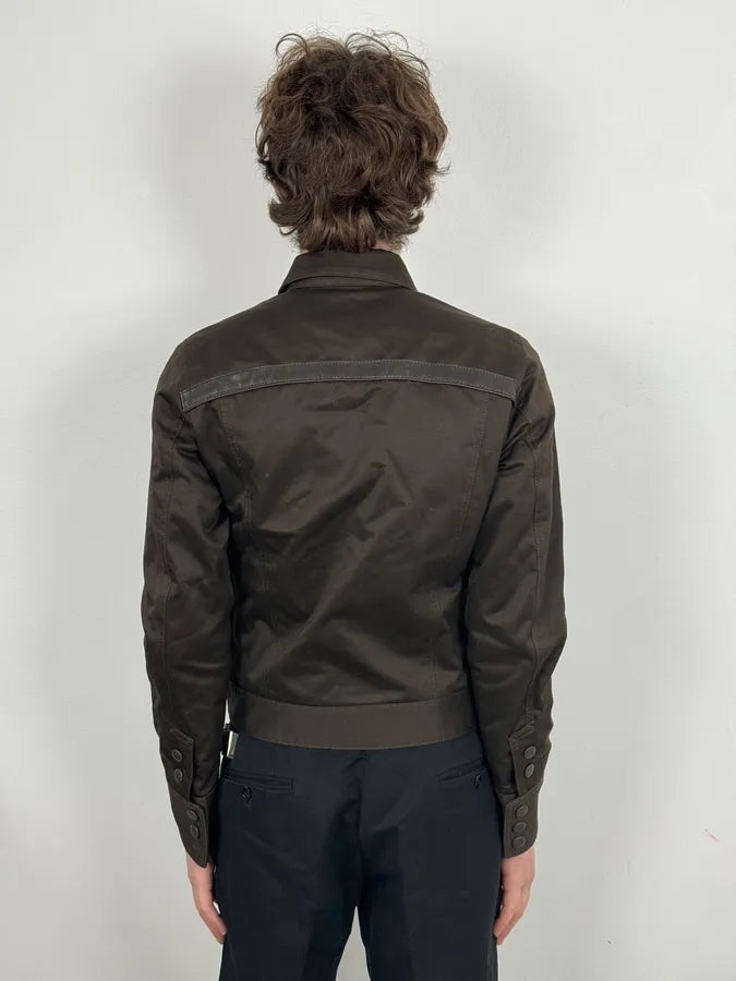 SS2007 Dsquared2 Military Khaki Buttoned Jacket xqCuKRr 2