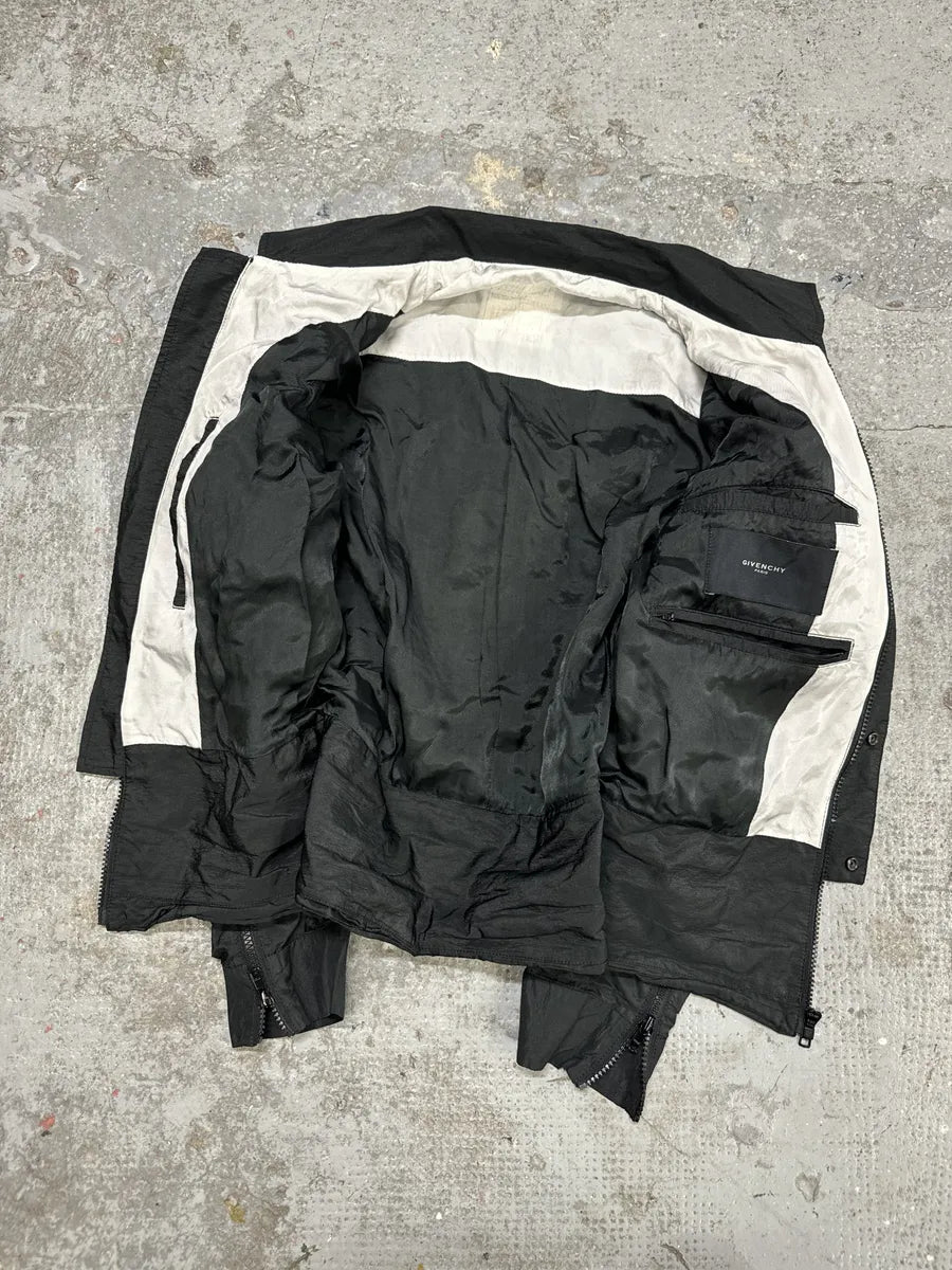 SS2007 Givenchy Black Light Jacket (S) kXchPBN 4