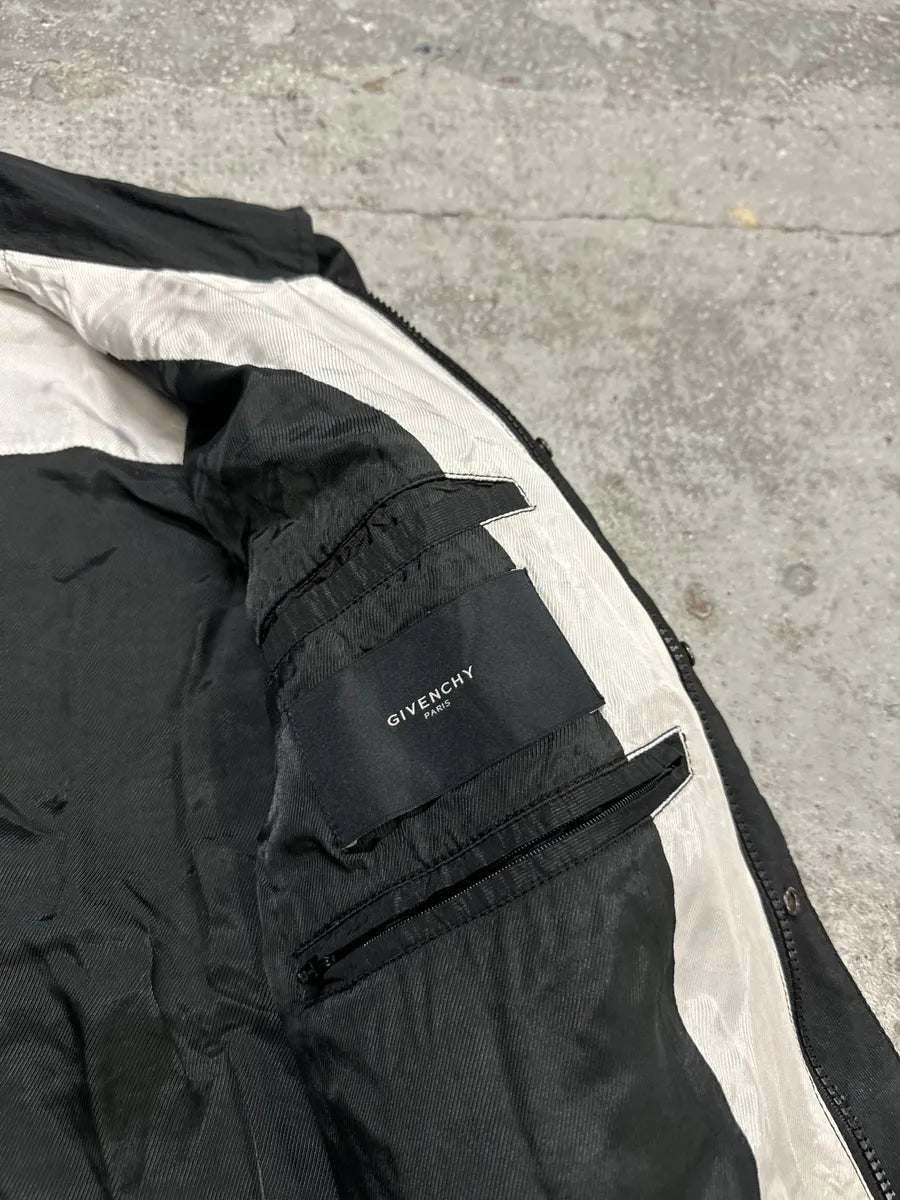 SS2007 Givenchy Black Light Jacket (S) kXchPBN 6