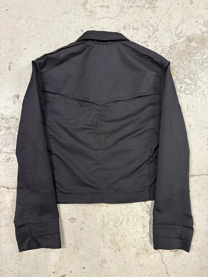 SS2007 Givenchy Navy Contemporary Minimalist Naval Jacket (S) PAnnxiF 5