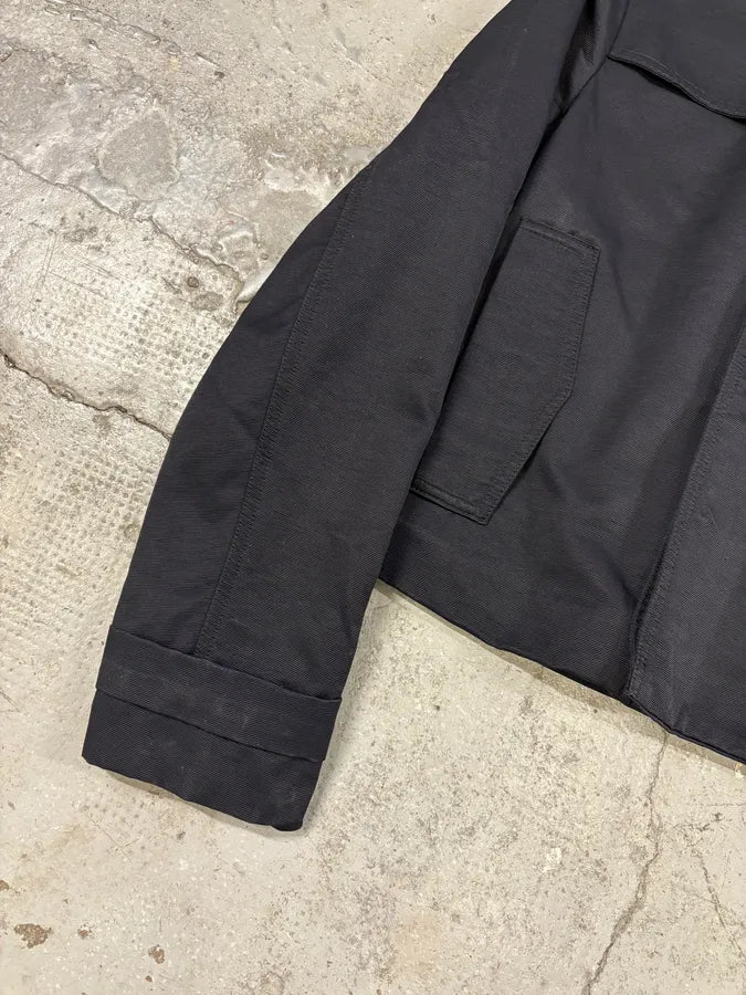 SS2007 Givenchy Navy Contemporary Minimalist Naval Jacket (S) PAnnxiF 7