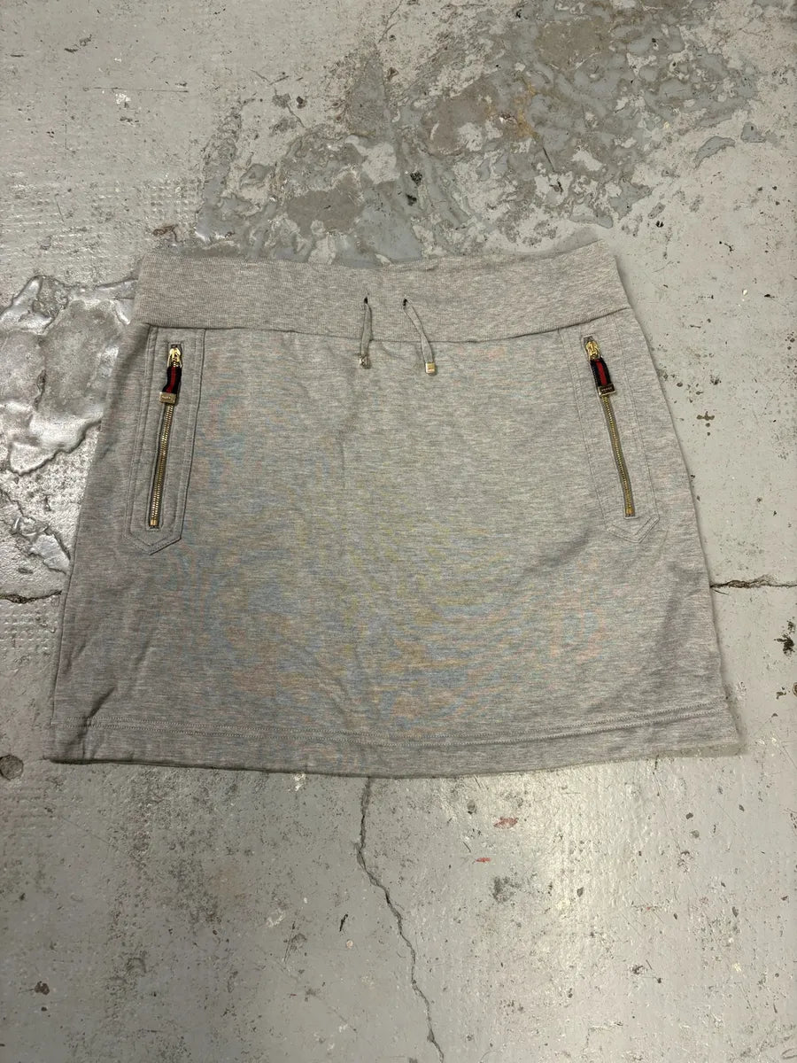 SS2007 Gucci Grey Minimalist Skirt QnGbdAN 0
