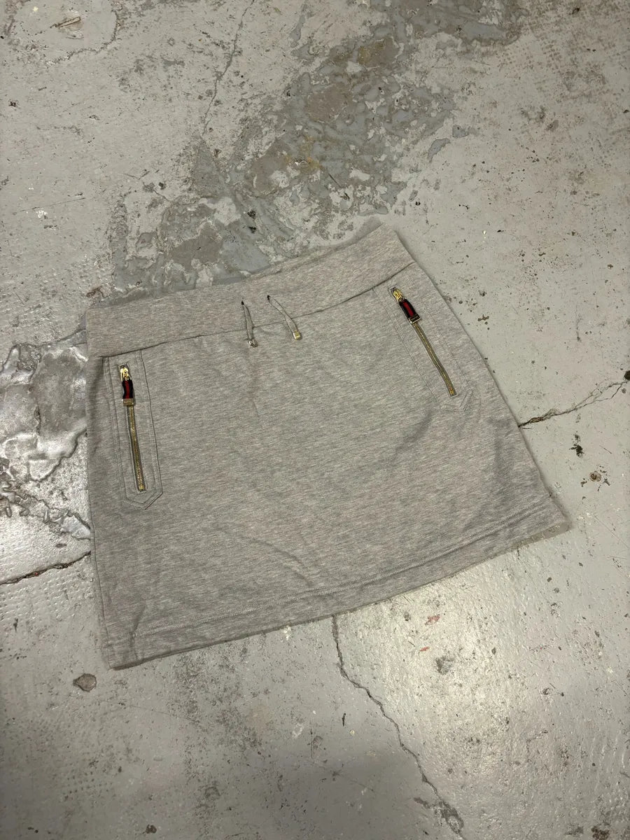 SS2007 Gucci Grey Minimalist Skirt QnGbdAN 2