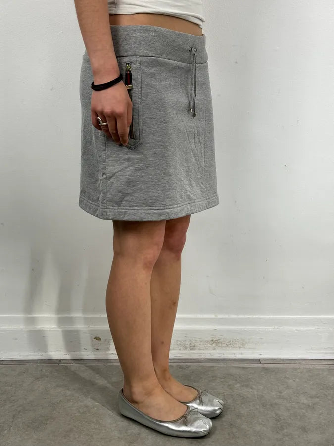 SS2007 Gucci Grey Minimalist Skirt QnGbdAN 2
