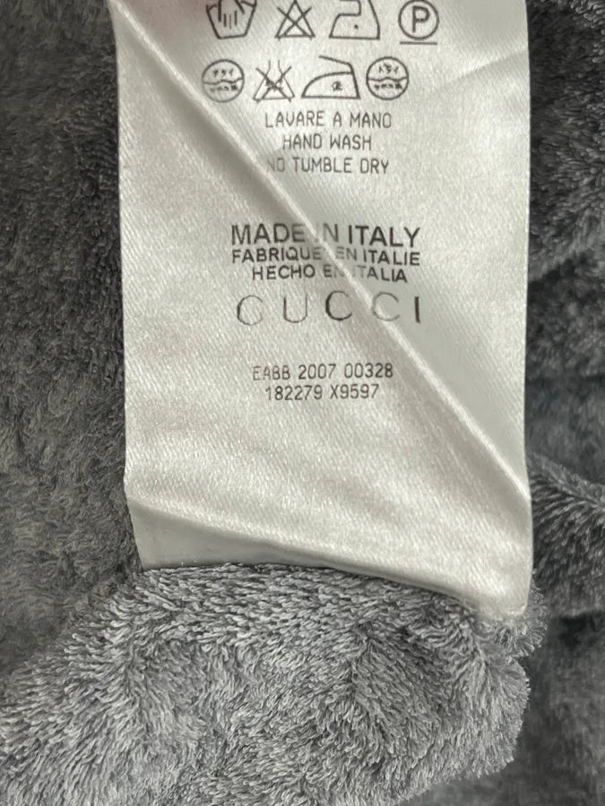 SS2007 Gucci Grey Striped Hooded Sweater nhTjySB 7